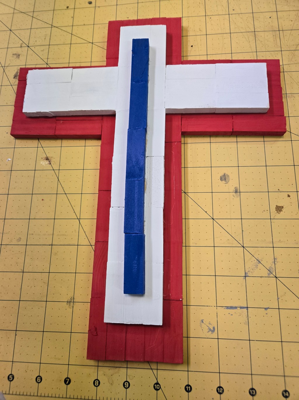 THREE STAGE CROSS